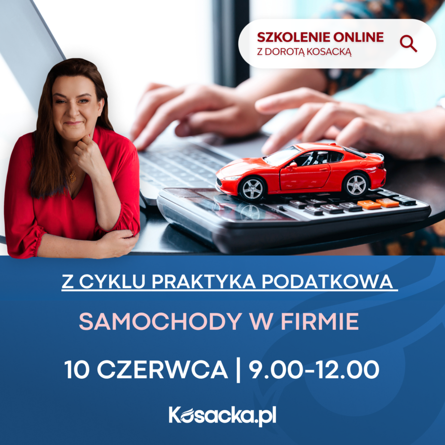 PRAKTYKA PODATKOWA- Samochody w firmie